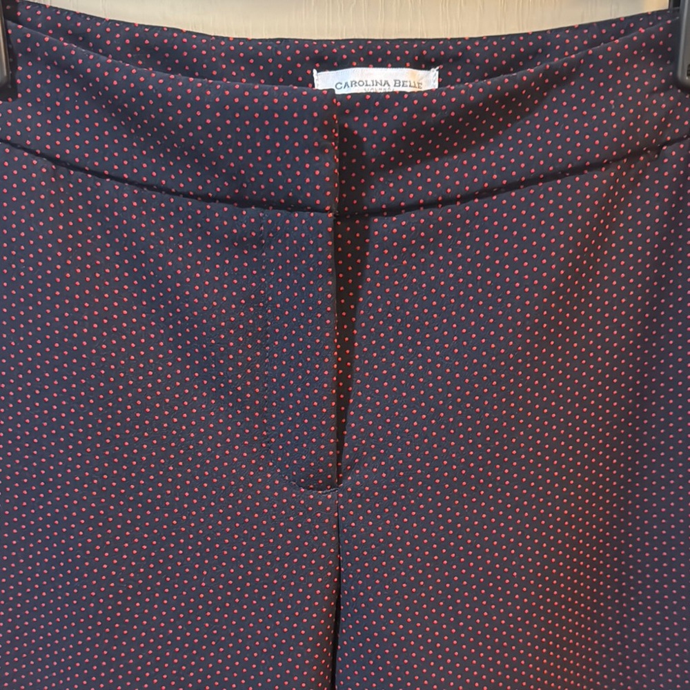 Carolina Belle Navy Polka Dot Pants